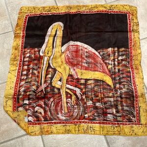 Silk scarf  33”x34”